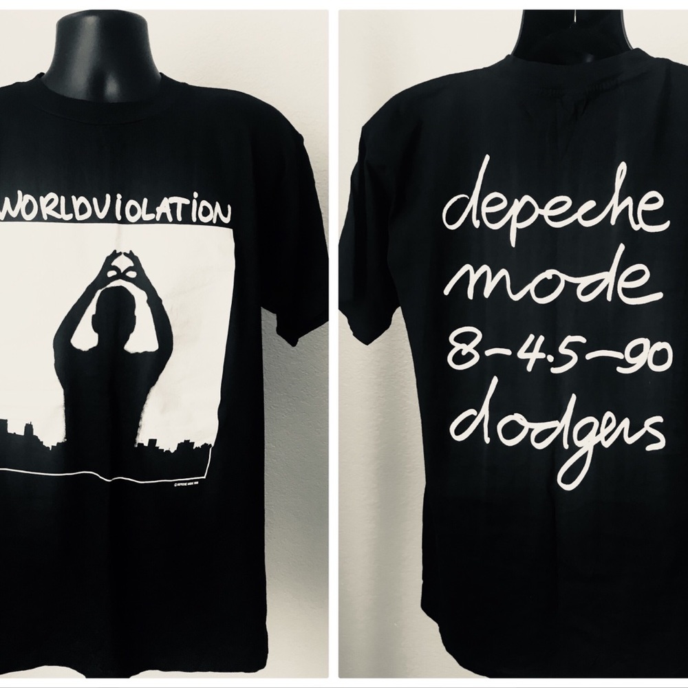 VINTAGE DEPECHE MODE CONCERT TEE